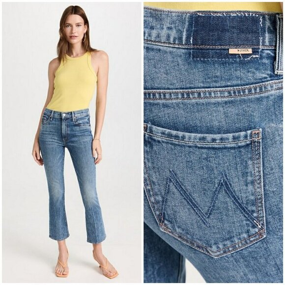 💕MOTHER SUPERIOR💕 The Insider Ankle Jeans ~ Destination Unknown 28
